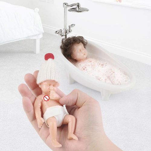 Poupée De Nouveau-Né En Silicone Pour Bébé, Jouet Non Peint, Yeux Fermés, Sommeil Complet, Corps Inachevé, Jouet Vierge, Cadeaux Pour Enfants