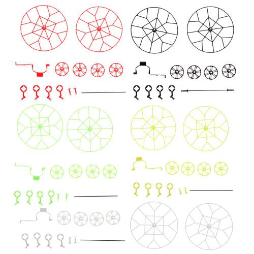 Roues De Protection Pour Quadrirotor Rc, Hélice Lumineuse Transparente Pour Cheerson Cx-10 Cx-10a Jj810 Jj820