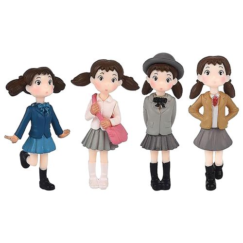 Ange Filles Ornement Mignon Design Universel Portable École Pvc Mousse Terrariums Décoration Enfants Cadeau Pour La Maison 4 Pièces