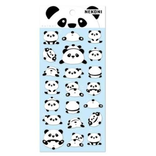 Autocollants Animal Mignon Panda Chien Koala Lapin, Étiquette De Décoration Pour Album, Compte À Main