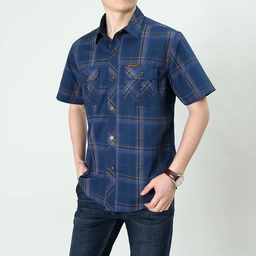 Chemise Imperméable À Séchage Rapide Pour Homme,Chemise À Manches Courtes Pour Homme,Randonnée En Plein Air,Chasse,Saut