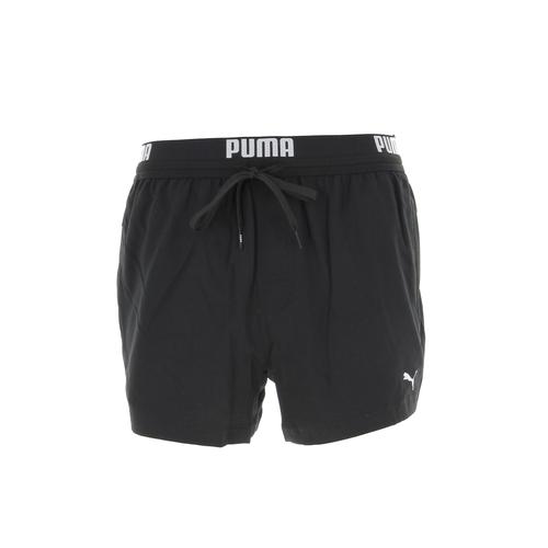 Short De Bain Puma Puma Swim Men Logo Short Length Swim Shorts 1p Noir