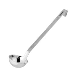 Fm Professional 21872 Louche De Cuisine 39 Cm, Accessoires De Cuisine, Cuillère Service, Ustensiles De Cuisine, Louche Sauce, Acier Inoxydable, 39 X 8 Cm