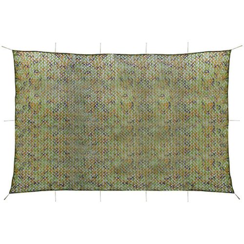 Vidaxl Filet De Camouflage Avec Sac De Rangement 4 X 6 M