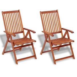 Chaises Empilables De Jardin 2 Pcs Marron Tissu Textilène à Prix Carrefour