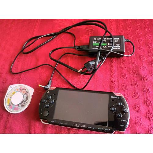 Sony Computer Entertainment PSP SLIM. 50 JEUX + FOURREAU. Noire - Prix pas  cher