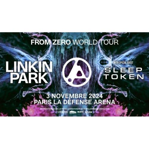 Billet De Concert Linkin Park - Paris La Defense Arena - 03/11/24