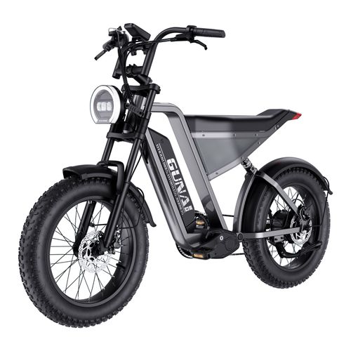 Vélo Électrique Gunai-Y Pour Adultes, Vélo De Montagne Électrique Tout-Terrain De 20 Pouces Avec Batterie Lithium-Ion 48 V 18 Ah, Suspension Intégrale À 7 Vitesses