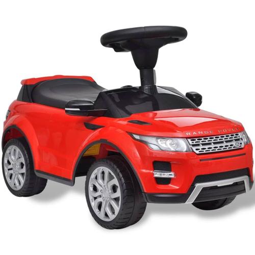 Voiture À  Pousser Rouge Avec Musique Pour Enfant Land Rover 348