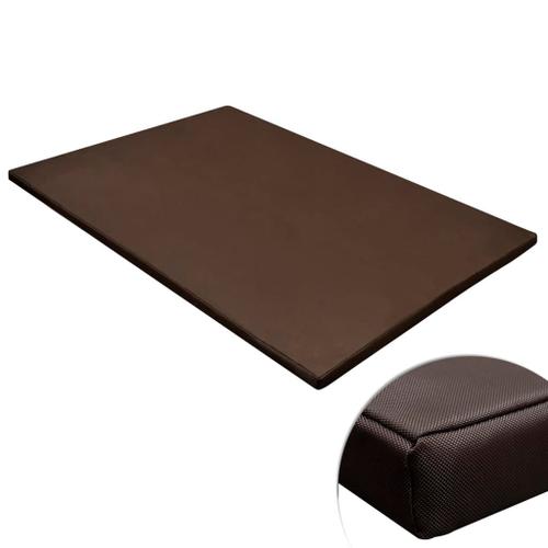 Tapis Plat Rectangulaire Pour Chien Marron Taille L