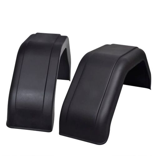 2 X Garde-Boue Pour Remorque 200 X 680 Mm