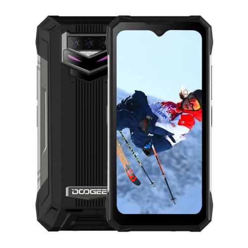 Doogee S89 Smartphone 12000mAh Batterie 8GB+128GB 33W Charge Rapide Android 12 TElEphone Mobile Noir