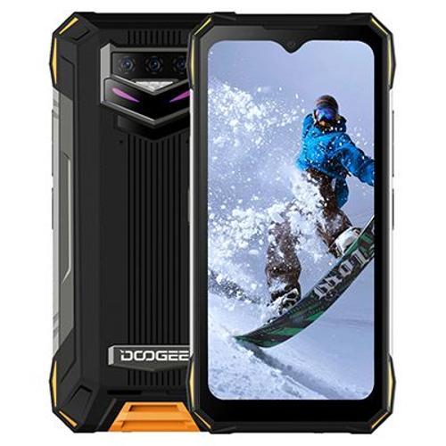 Doogee S89 Smartphone 12000mAh Batterie 8GB+128GB 33W Charge Rapide Android 12 TElEphone Mobile Orange