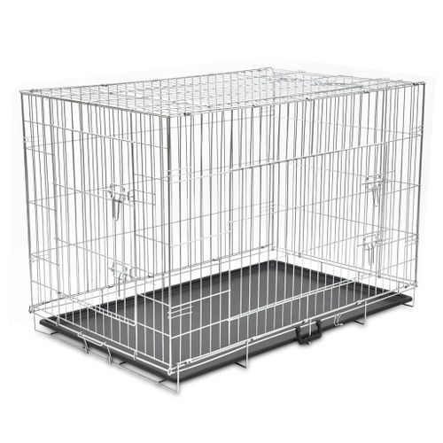 Vidaxl Cage Métallique Et Pliable Pour Chiens Xxl