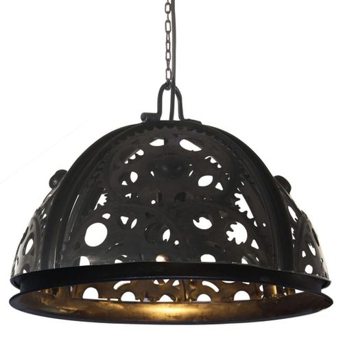 Vidaxl Plafonnier Industriel En Forme De Roue Dentée 45 Cm E27