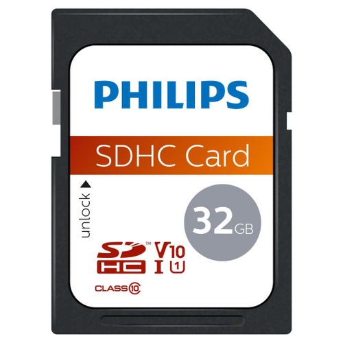 Philips FM32SD45B - Carte mémoire flash - 32 Go - Class 10 - SDHC