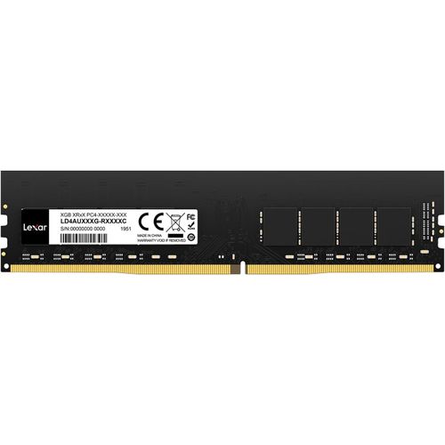RAM UDIMM DDR4 8 Go, RAM DDR4 3200 MHz, mémoire de bureau U-DIMM 288 broches, mise à niveau du module RAM PC, mémoire hautes performances (LD4AU008G-B3200ASST)