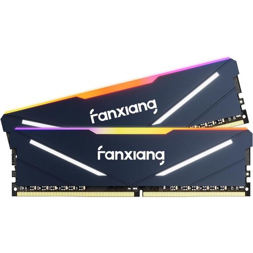 RGB RAM DDR4 32 Go (2x16 Go) 3200 MHz CL18 V1.35, Une Mémoire RAM d'Overclocking pour Les Ordinateurs de Jeu de Bureau, Compatible avec Intel XMP 2,0 et AMD