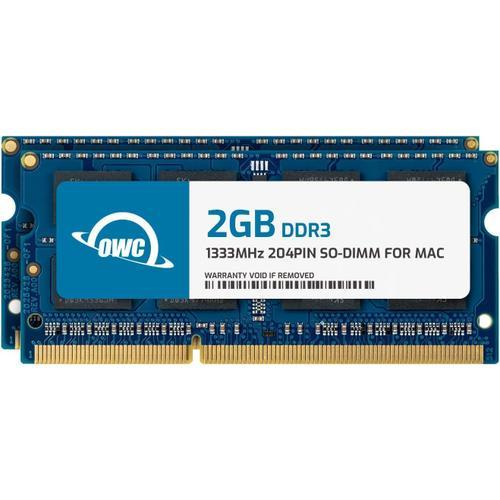 4 Go Kit de Mise à Niveau de mémoire - 2 x 2 Go PC10600 DDR3 1333MHz So-DIMMs pour MacBook Pro 2011, iMac 21,5"" et 27"" mi-2010/2011, Mac Mini 2011