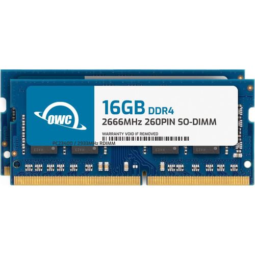 32.0GB (2 x 16 Go) 2666MHz DDR4 PC4-21300 So-DIMM 260 Broches de Mise à Niveau de mémoire, (2666DDR4S32P), pour iMac 2019-2020 (iMac19,1 iMac20,1 iMac20,2) 27 Pouces