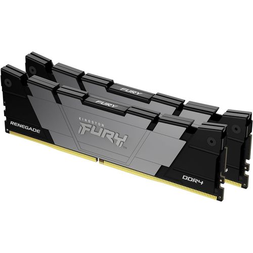 FURY Renegade 32Go 3200 DDR4 CL16 DIMM (Kit de 2) Mémoire pour PC de Gamer - KF432C16RB12K2/32