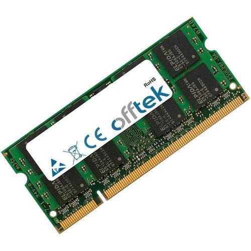 2Go RAM Memory 200 Pin DDR2 SoDimm - 1.8v - PC2-6400 (800Mhz) - Non-ECC