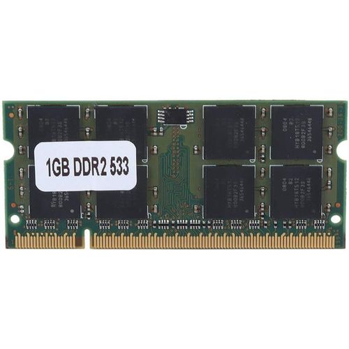 1GB DDR2 533MHz Mémoire RAM Mémoire DDR2 de Haute Qualité Convient avec Ordinateur Portable Compatible avec Cartes Mères Intel/AMD