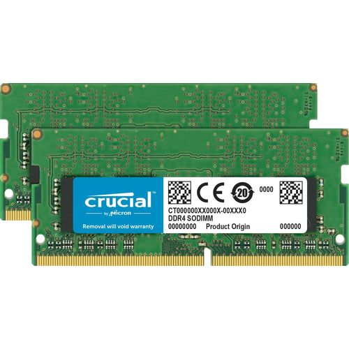 RAM 16Go Kit (2x8Go) DDR4 2666MHz CL19 Mémoire pour Mac CT2K8G4S266M