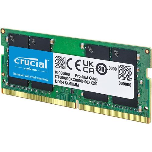 RAM CT32G4SFD832A 32Go DDR4 3200MHz CL22 (ou 2933MHz ou 2666MHz) Mémoire Portable