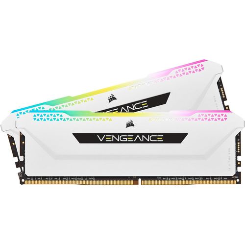 Mémoire de bureau VENGEANCE RGB PRO SL 32 Go (2x16 Go) DDR4 3600 (PC4-28800) C18 1,35 V - Blanche