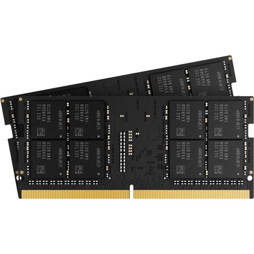 SODIMM 32 Go Kit (2x16 Go) DDR4 RAM 3200 MT/s CL22 Kit de Mémoire pour Ordinateur Portable avec Dissipateur Thermique, Parfait pour Les Jeux et Le Multitâche
