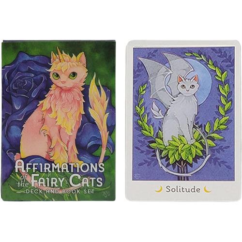 Tarot Cat Cards Magic Tarot Cards Deck And Book Set Fate Jeu De Société Tarot Deck Jeu De Société Famille Cartes De Jeu Cadeau