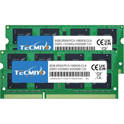 16Go DDR3 RAM Compatible with Apple 16GB Kit (2x8Go) DDR3 1333MHz PC3-10600 SODIMM Memory Upgrade Compatible with MacBook Pro,iMac,Mac Mini