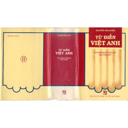 Tu Dien Viet Anh * Vietnamese English Dictionary - Nguyen Van Khon - Livre En Vietnamien