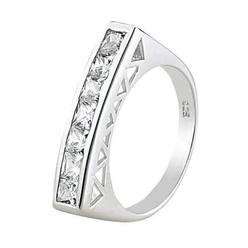 Bague Femme - St. Leonhard - Zircons - Argent Sterling - Taille 54
