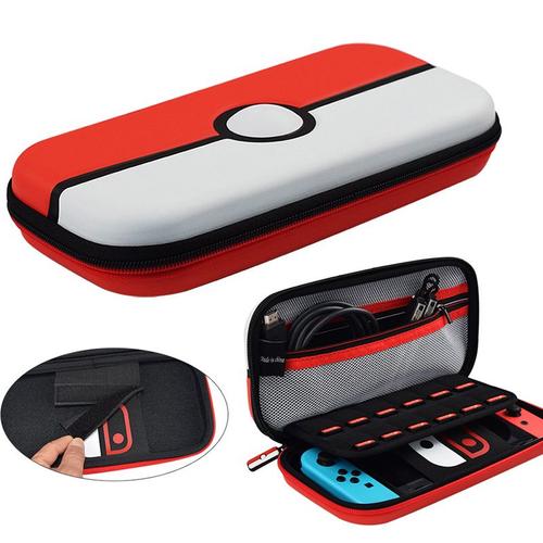 Sac Souple De Voyage Portable Pokemon Pour Nintendo Switch Étui De Transport Anti-Irritation Console Et Accessoires Oled Ns