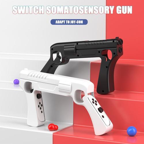 Poignée En Forme De Pistolet Joycon Pour Nintendo Switch Accessoire De Jeu Pour Console Ns Oled
