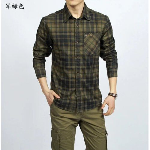 Chemise À Carreaux Doublée De Sourire Pour Hommes,Coton,Chemisiers De Sport De Plein Air,Coupe-Vent,Velours,Chaud,Neige,Hiver