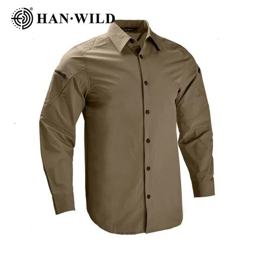 Dulairsoft-Chemise De Camping En Plein Air Pour Hommes,Chemises Décontractées,Vêtements S À Séchage Rapide,Manches Longues,Surdose,Vêtements D'escalade,Saut