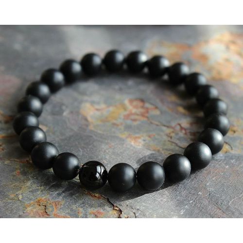 Bracelet En Pierre Naturelle Pour Hommes, Chaîne De Poignet En Métal, Bijoux ¿Il De Tigre Jaune, Pierre Volcanique Perlée, Bijoux De Personnalité