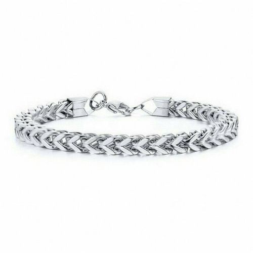 Bracelet En Titane Et Acier Inoxydable Pour Hommes, Chaîne Brésilienne, Punk, Hip Hop, Couple