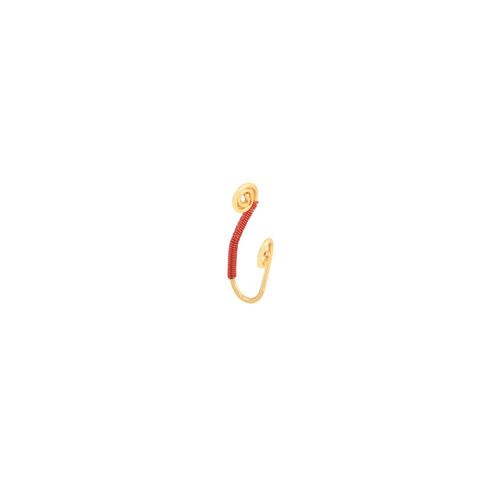 Kit De Piercing Pour Le Nez, Anneau De Couleur Géométrique, Fait À La Main, En Cuivre Plaqué Or Véritable, Forme Géométrique, Unisexe, 2cm