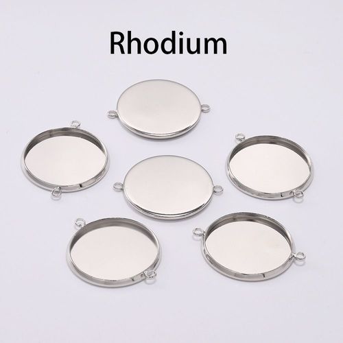 Plateau De Base Cabochon, 20 Pièces/Lot, 10 12mm, Perles, Or Blanc, Réglage De Bracelet, Fournitures Pour La Fabrication De Bijoux, Accessoires