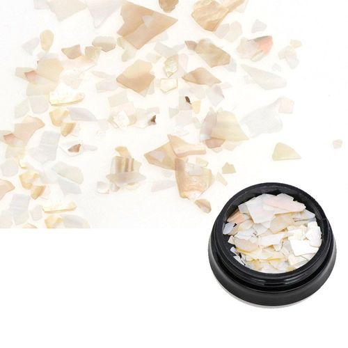 1 Boîte De Strass 3d En Coquille Bricolage Mélange Charmant De Gemmes, Décoration Nail Art, Remplissage De Résine Uv Époxy, Moule De Fabrication De Bijoux Bricolage Même