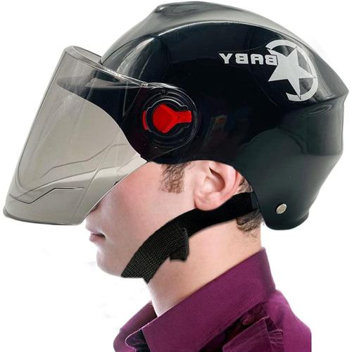 Casque de scooter électrique pour adulte, demi-casque de moto, style  casquette de baseball, casque de vélo VTT, casque de cyclisme, hommes et  femmes - AliExpress