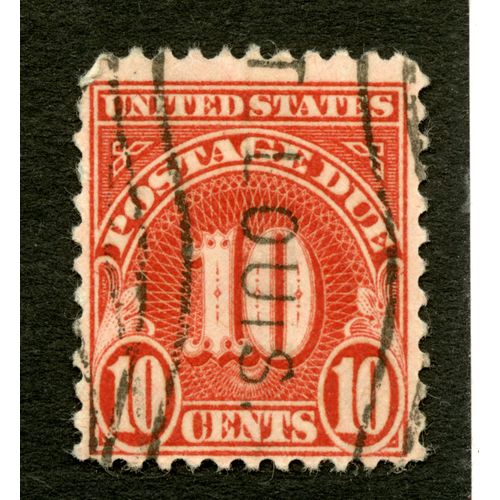 Timbre Oblitéré United States, 10 Cents,