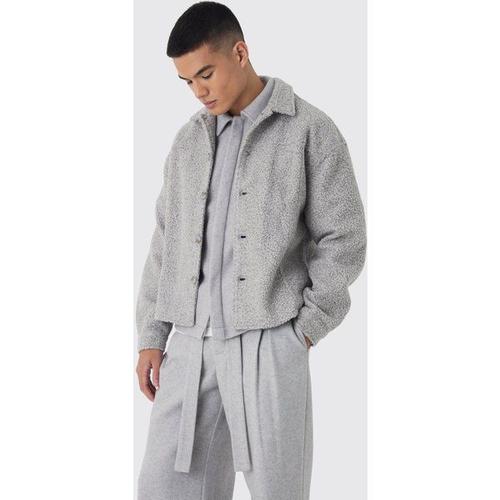 Surchemise Épaisse Oversize Homme - Gris - L, Gris