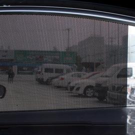 Pare-soleil en PVC pour vitres latérales de voiture, autocollant