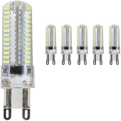 5 X G9 104 Smd3014 Ampoule 4 W Blanc Froid Ampoule Led Capsule Led Spot Lampe En Cristal De Lampe D'éclairage Spot Led Lampe Ac 220 V