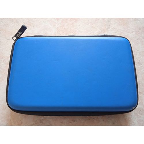 Housse De Rangement Rigide Bleue Bigben - Rangement Compatible New 3ds Xl - New 2ds Xl - 3ds Xl - Dsi Xl